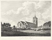 St Johns Church Pouncy 1800 | Margate History